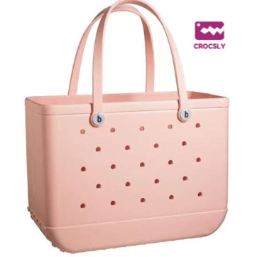 Sac de plage personnalisable rose clair !