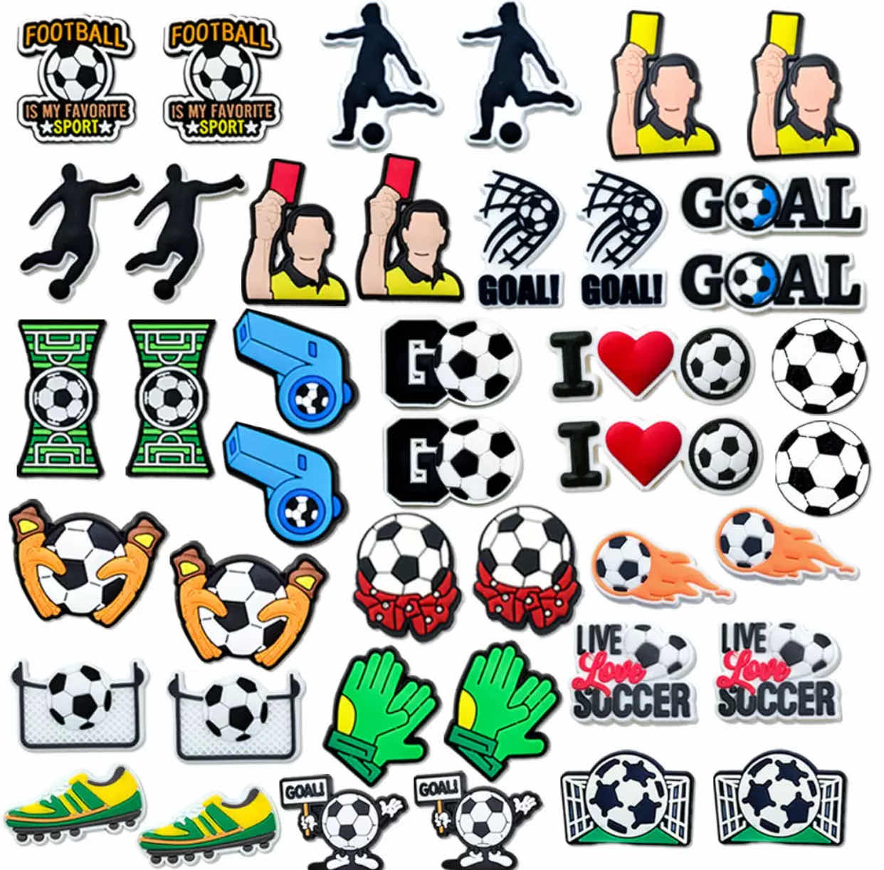 Lot de pins foot !