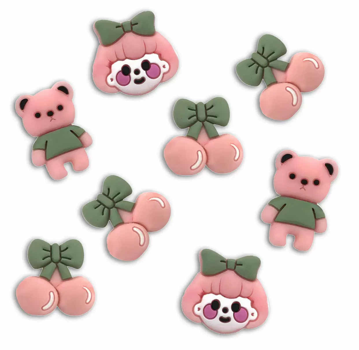 Lot de pins panda rose !