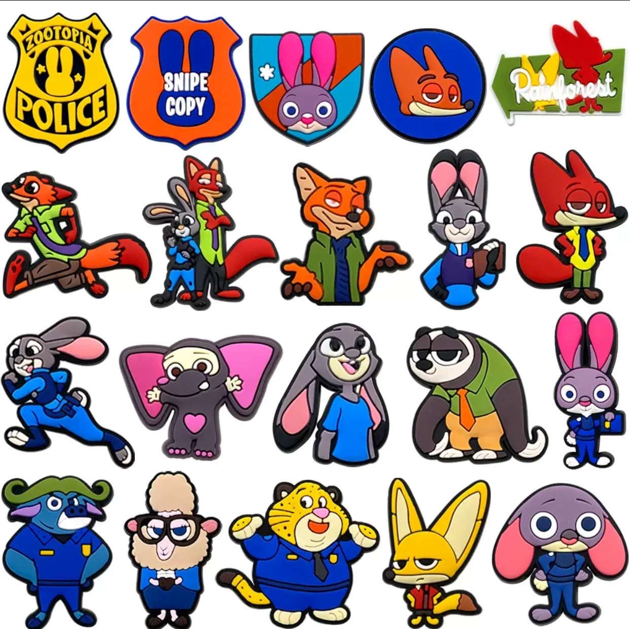 Lot de pins d’animaux !
