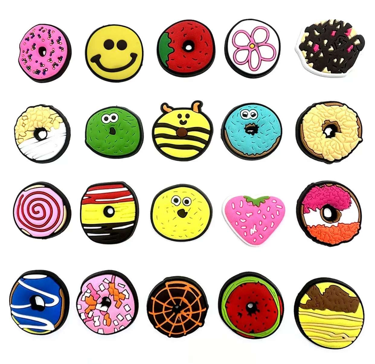 Lot de pins de donuts !